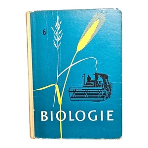 Biology - Textbook for Class 6 / School Book GDR / Hardcover 1961 - Picture 1 of 5