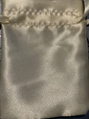 BOLSO DE SATÉN 3"X4" 10PK TIRADOR DE CUERDA joyería regalo vacaciones boda bolsa fiesta favor Foto 1 de 4