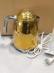 Smeg Gold Wasserkocher - gebraucht, voll funktionsfähig, stilvolles Design - Bild 1 von 8