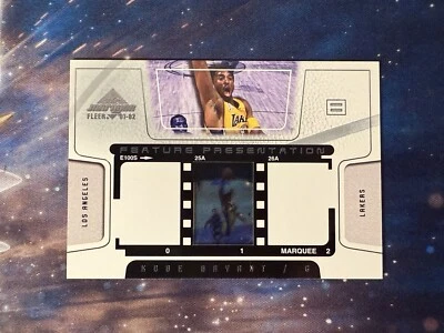 Película de presentación Fleer Marquee Kobe Bryant 2001-02 Jumbo/350 Foto 1 de 4
