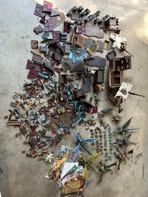 Gran Lote de Mega Bloks Dragones Piratas Guerras de Cristal Castillo Barco Armas 20+ LBS Foto 1 de 4