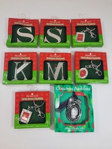 Schlüsselanhänger Harvey Lewis Metall Weihnachtsschmuck Set 7 Buchstaben insgesamt - Bild 1 von 5
