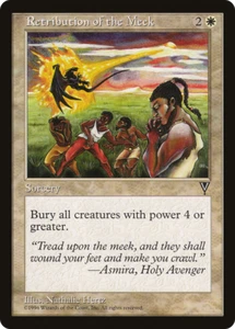 Retribution of the Meek X (1) Visions MTG - EX/NM - R19 - 4RCards - Picture 1 of 1