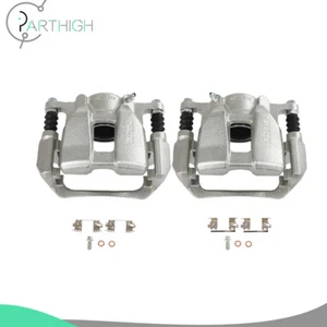 2x Front Disc Brake Calipers With Bracket For 2013 - 2022 HONDA ACCORD EX EX-L - Picture 1 of 6