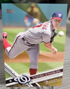 Stephen Strasburg 2017 Topps Gold /2017 Washington Nationals #38 - Picture 1 of 2