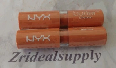 NYX BUTTER LIPSTICK BLS20 BIT OF HONEY SEALED PACK OF 2 - Image 1 of 2