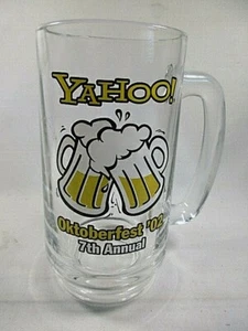Yahoo! Oktoberfest 2002 - 7th Annual Glass Mug - Imagen 1 de 3