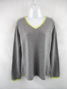 NWT Peck & Peck Women's 100% 2-ply Cashmere Pullover Sweater Size XL #H860 - Picture 1 of 7
