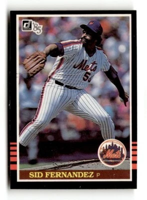 1985 Donruss - #563 Sid Fernandez - Image 1 of 2