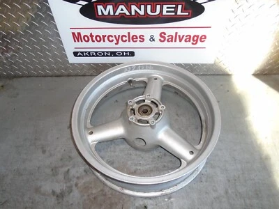99 1999-2002 SUZUKI SV650S REAR WHEEL BACK RIM 64111-08F01-Y6G - Image 1 of 3