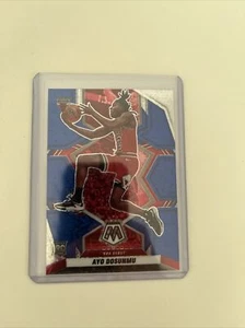 2021-22 Panini Mosaic Ayo Dosunmu Blue Fast Break Prizm Rookie RC # 57/85 Bulls - Bild 1 von 3