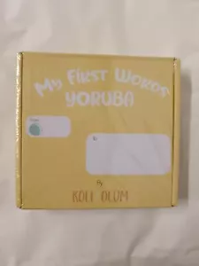 My First Yoruba Words : 3 Book Box Set by Koli & Olum (2021, Hardcover) - Imagen 1 de 6
