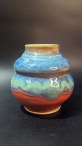 K. Kieffer Studio Pottery Porcelain Vase  Signed - Picture 1 of 11