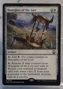Hourglass of the Lost - Rare/Artefakt - Commander: Modern Horizons 3 - EN/NM - Bild 1 von 3