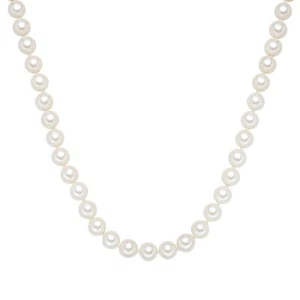 Rafaela Donata Damen Perlen-Kette Sterling Silber Muschelkernperle 40,0 cm - Bild 1 von 4