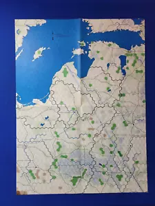 GDW/GRD Europa Wargame Mapa #1B - Fuego en el Este - Imagen 1 de 2