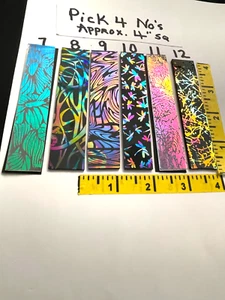 90 COE DICHROIC GLASS- New scrap # 36 PICK 4 - Picture 1 of 1