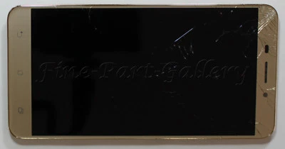 OEM ASUS ZENFONE 3 LASER ZC551KL Z01BDC REPLACEMENT GOLD~WORKING LCD~CRACK DIGI~ - Image 1 of 2