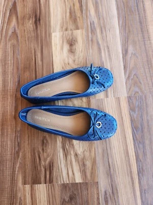 Nautica Shoes Casual Flats Comfort Blue Slip On Low Top Size: 7.5 - Image 1 of 4
