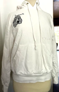 Camisa Suéter de Algodón Bordada con Logotipo STAUD Blanca S - Imagen 1 de 7