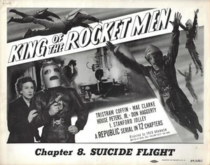 King Of The Rocket Men , 1949, Serial Original Title Card , Chpt. 8 - Picture 1 of 1