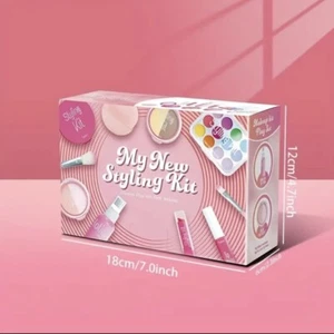 Make Up Set Spielzeug Rollenspiel für Mädchen Geschenk Idee Beauty Set Spielen - Bild 1 von 4