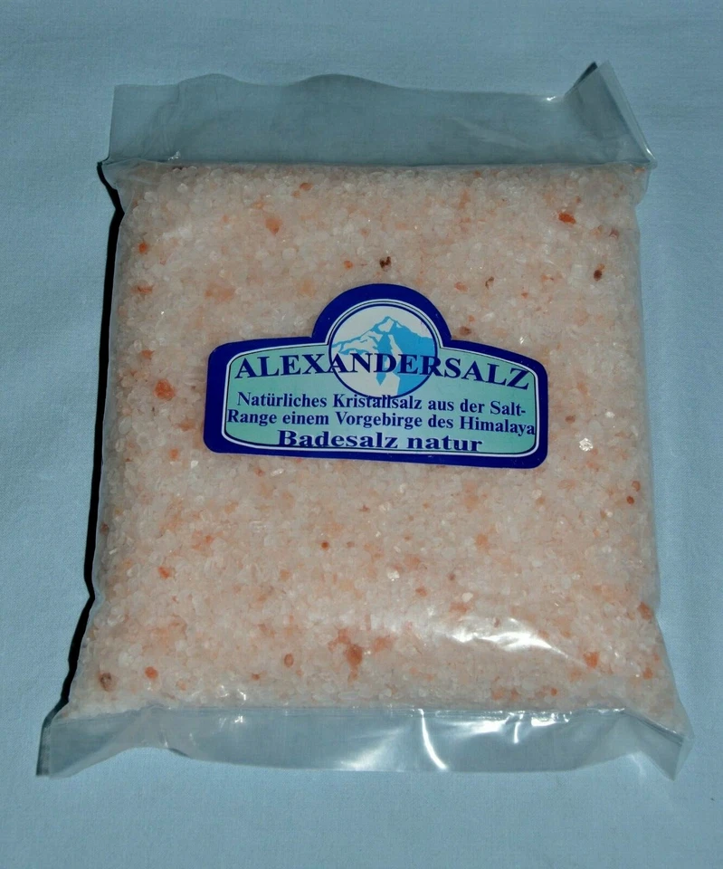 ALEXANDER SALZ Alexandersalz *Himalaya Salz Badesalz Natur 1000g
