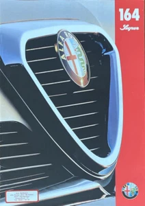 Alfa Romeo 164 SUPER Prospekt Brochure Depliant - Picture 1 of 1