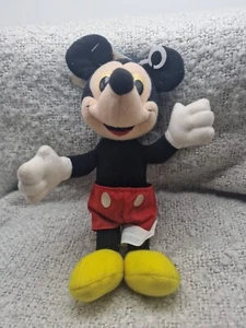 Peluche suave de pie vintage de Mickey Mouse de Disney PLAYSKOOL AÑOS 80 - Imagen 1 de 5