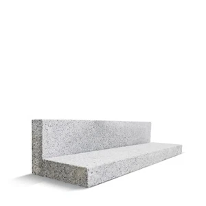 Granit Rasenkante Borde Gehweg Terrasse Natur Stein 100x20x6cm 20 Stück Palette - Bild 1 von 4
