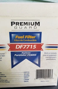 DF7715 PREMIUM GUARD NEW PREMIUM FUEL FILTER - Picture 1 of 7