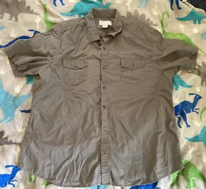 Claiborne Button Up Hemd Herren 2XL gestreift Slim Fit Stretch XXL - Bild 1 von 4