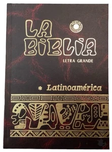 Biblia Latinoamericana Letra Grande Con Index. Bible Large Print With Indexes - Picture 1 of 9