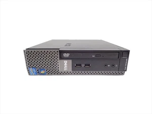 Dell Optiplex 7010 USFF, Intel I5, 4GB RAM, 120GB SSD, Windows 11 Pro, DVD - Bild 1 von 2