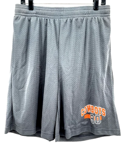 NEW Oklahoma State OKST Cowboys Badger Sport Gray Athletic Short Men's L Cover