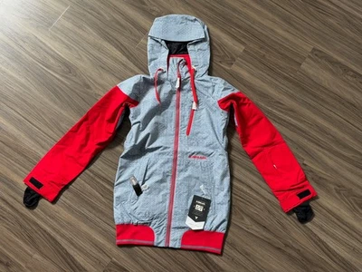 Armada Gypsum Ski Jacket Womens XS Chambray Red Hooded 10K WP – NWT - Image 1 of 4
