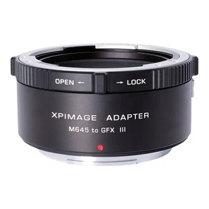 XPIMAGE Lens Mount Adapter for Mamiya 645 Lens to Fujifilm GFX Camera - Picture 1 of 6