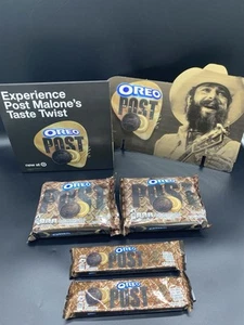 Post Malone Oreo Cookies Limited Edition X2 10.68 oz And 2 4 Pack Samplers - Picture 1 of 6