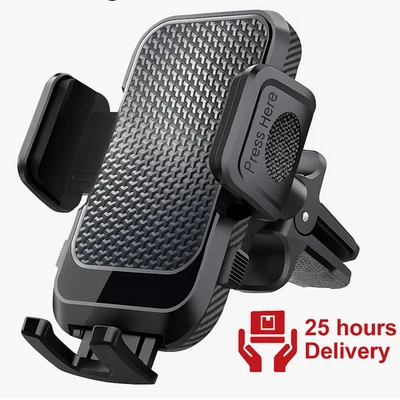 Car Phone Holder Universal Mount Mobile iPhone Windscreen Dashboard or Air Vent - Image 1 of 4