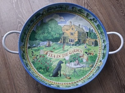 New Emma Bridgewater Year In The Country Tea Tray - "Tea in the Garden" 38.5cms - Image 1 of 4