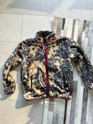 Kapital Fleece Jacket Virgin Mary Brown Visvim Polo Sz 3 - Image 1 of 4