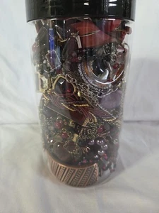 Color Series Mystery Schmuckglas, 32 Unzen weinroter Themenschmuck, tolle Stücke! - Bild 1 von 13