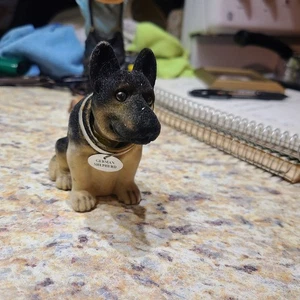 Neuheit Vintage Deutscher Schäferhund Wackelkopf Figur - Bild 1 von 7