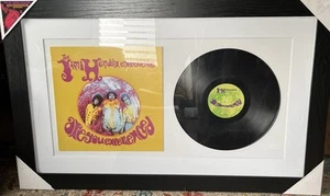 Jimi Hendrix 35x22 Framed Album “The Jimi Hendrix Experience” Wall Art - Picture 1 of 8