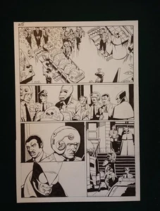 Sleuth Comics Starring The Black Owl DON SECREASE - RICK BURCHETT Original Art - Picture 1 of 7