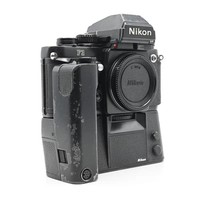 尼康 F3HP 单反相机 带 MD-4 电机驱动器 #411 — 第 1/4 张图片