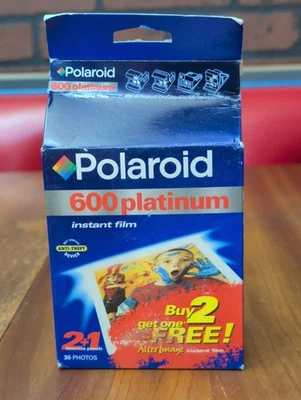 Pellicola fotocamera istantanea totale Polaroid 600 (2) Platinum + (1) Alter Image 30 12/1999 - Immagine 1 di 4