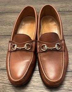 Alden Cape Cod Collection H465 Braun Leder Pferd Gebiss Halbschuhe Schuhe Herren 8,5 D - Bild 1 von 13