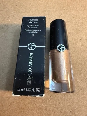 Giorgio Armani Eye Tint CHROME Liquid Metallic Eye Color  46 HALO NIB Free Ship - Image 1 of 4