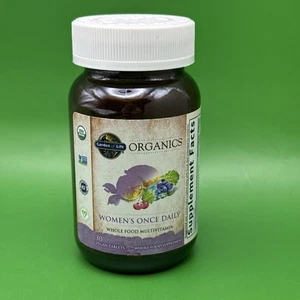 Garden of Life MyKind Organics Women's Once Daily 30 Vegan Tablets 11/26 - Picture 1 of 4